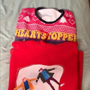 Delta Red Graphic Crew Neck Sweater